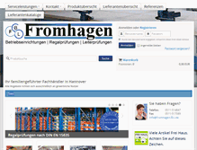 Tablet Screenshot of fromhagen-b-l.de